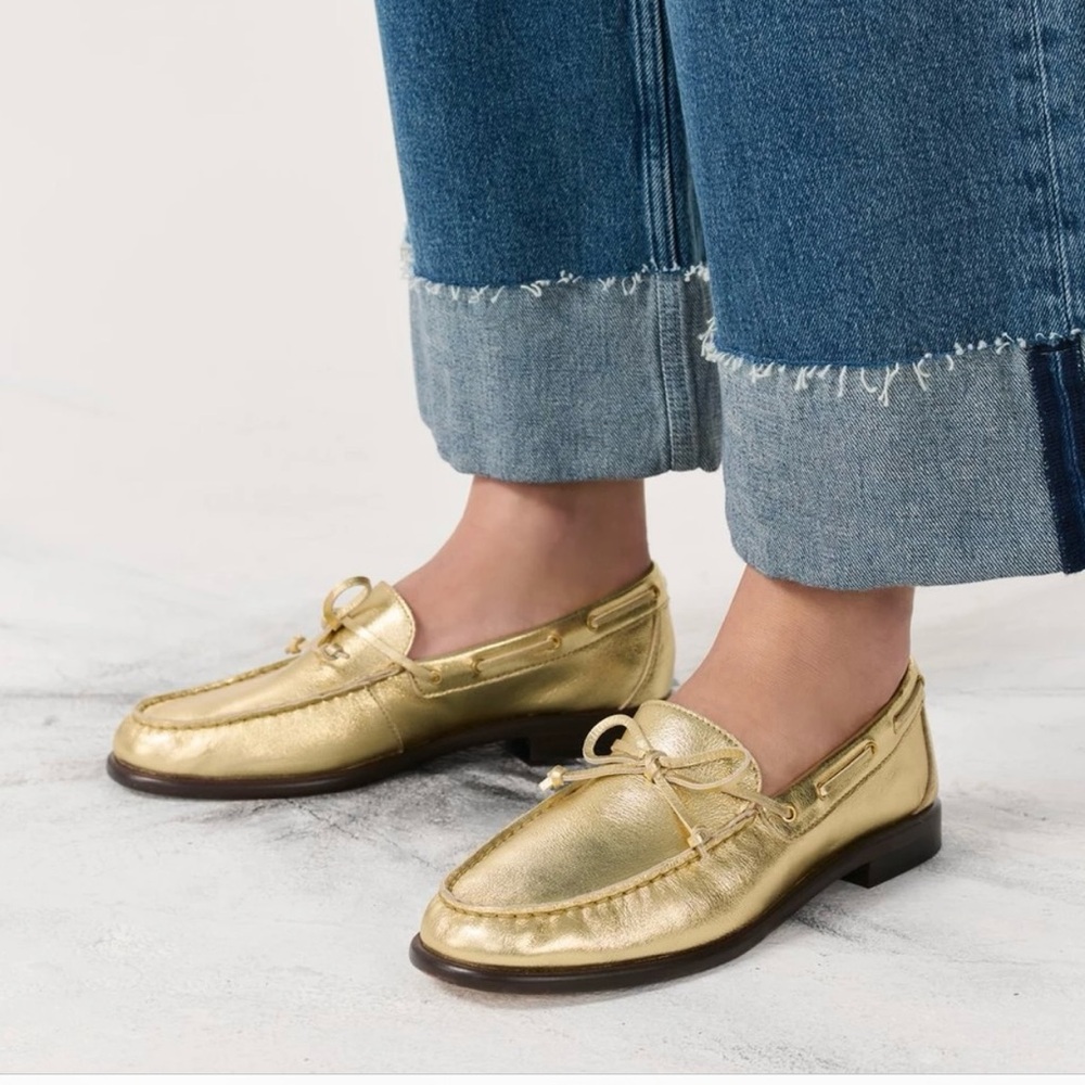 rag & bone Carter Metallic Loafers
